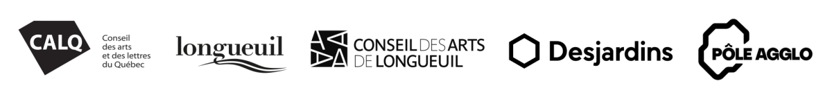 Présentation publique d'artiste - florence-ariel tremblay 4 template logos partenaires